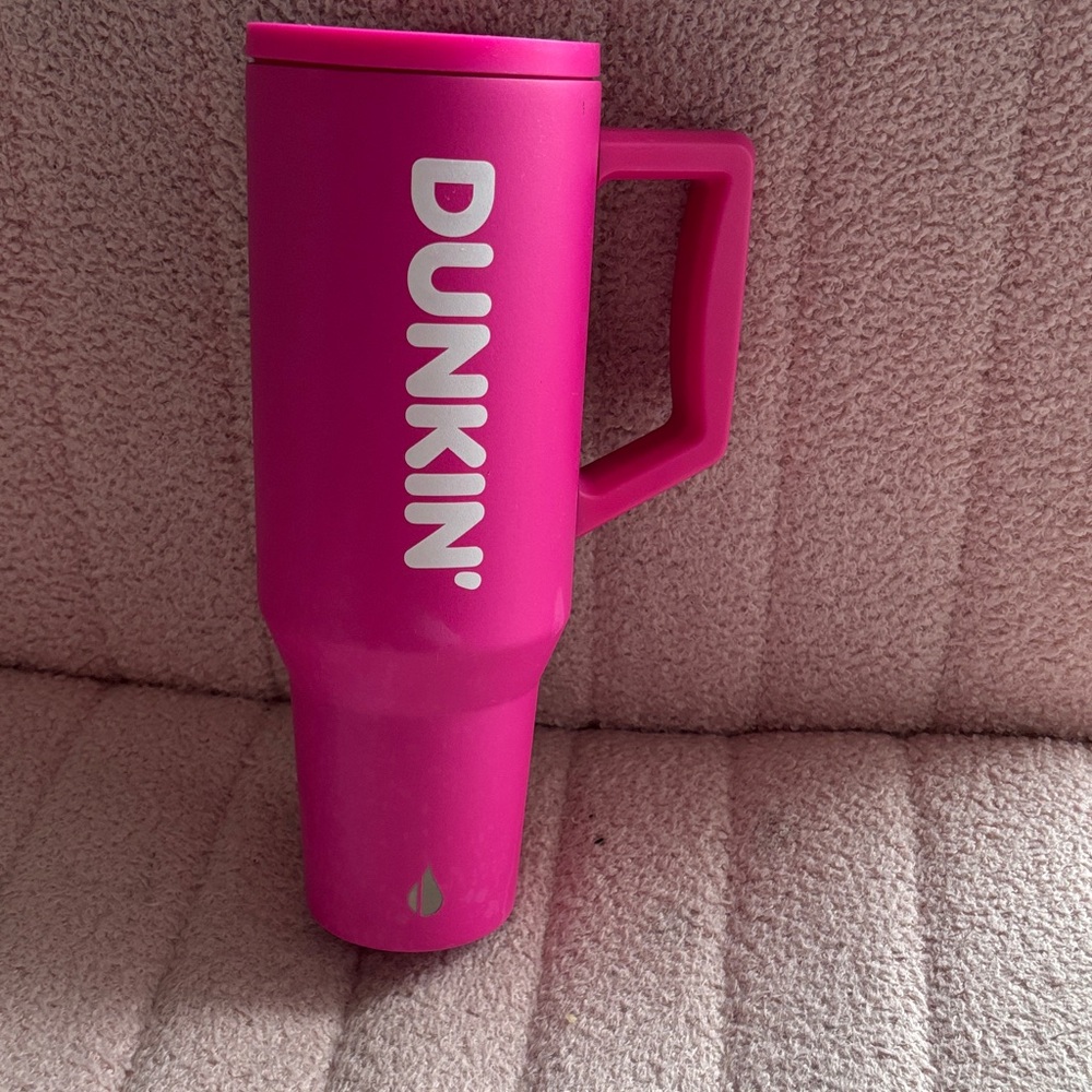 Dunkin' Pink Travel Mug